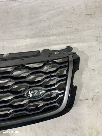 Grila radiator Range Rover Velar L560, 2018, 2019, 2020, 2021, 2022, cod origine OE J8A2-8200-BE. - 12