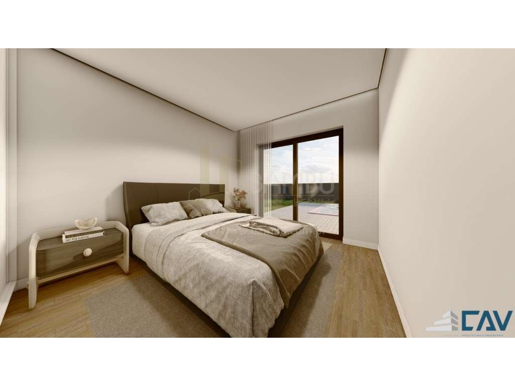 Moradia T3 de Arquitetura Moderna com Piscina - Em Construção-24