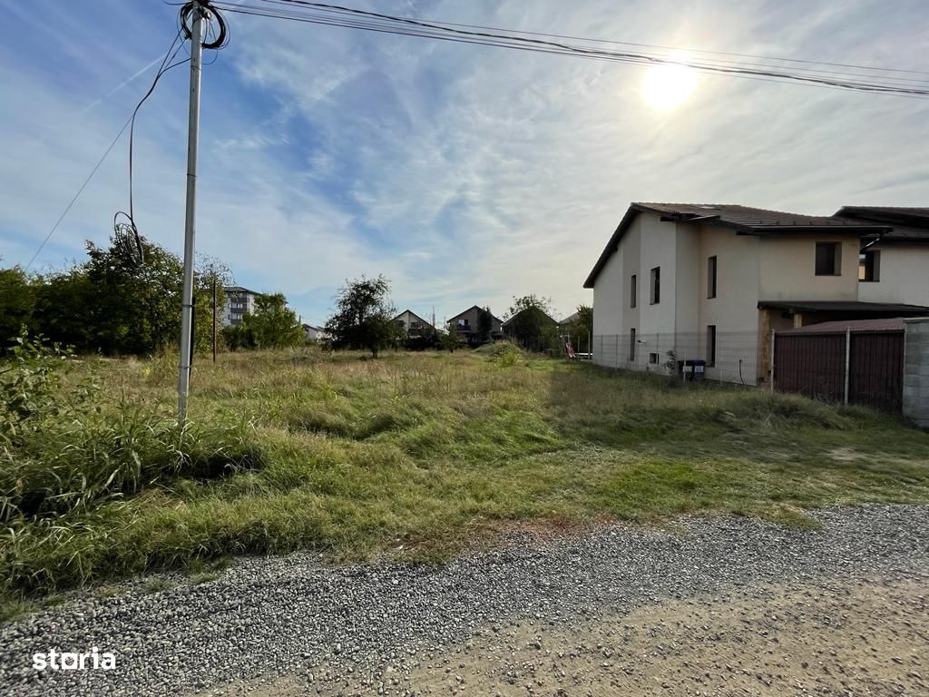 AV501 Parcela de teren, pretabil casa individuala/duplex, Giroc/Eso