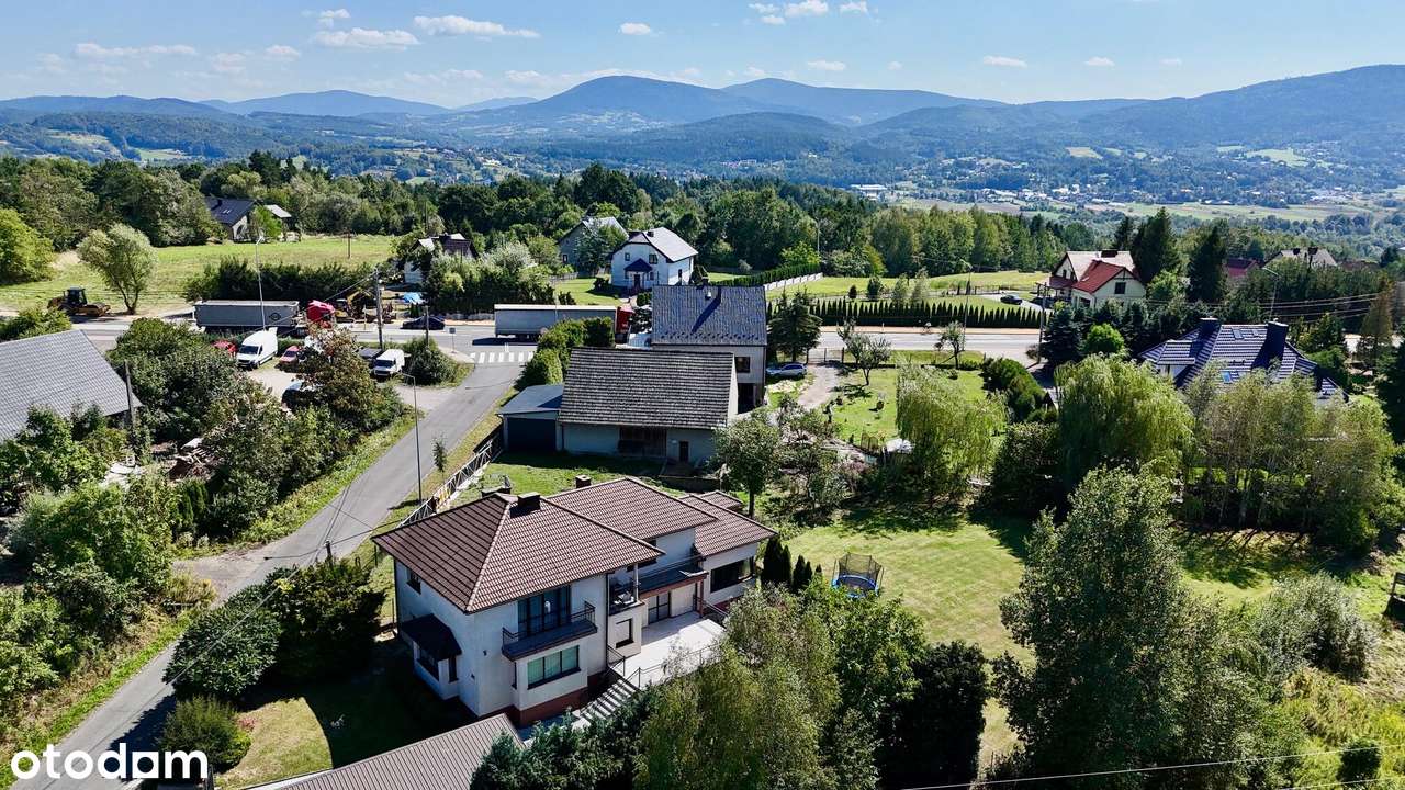 Przestronny dom (208,6 m²) na dużej działce – Borzęta k. Myślenic-16