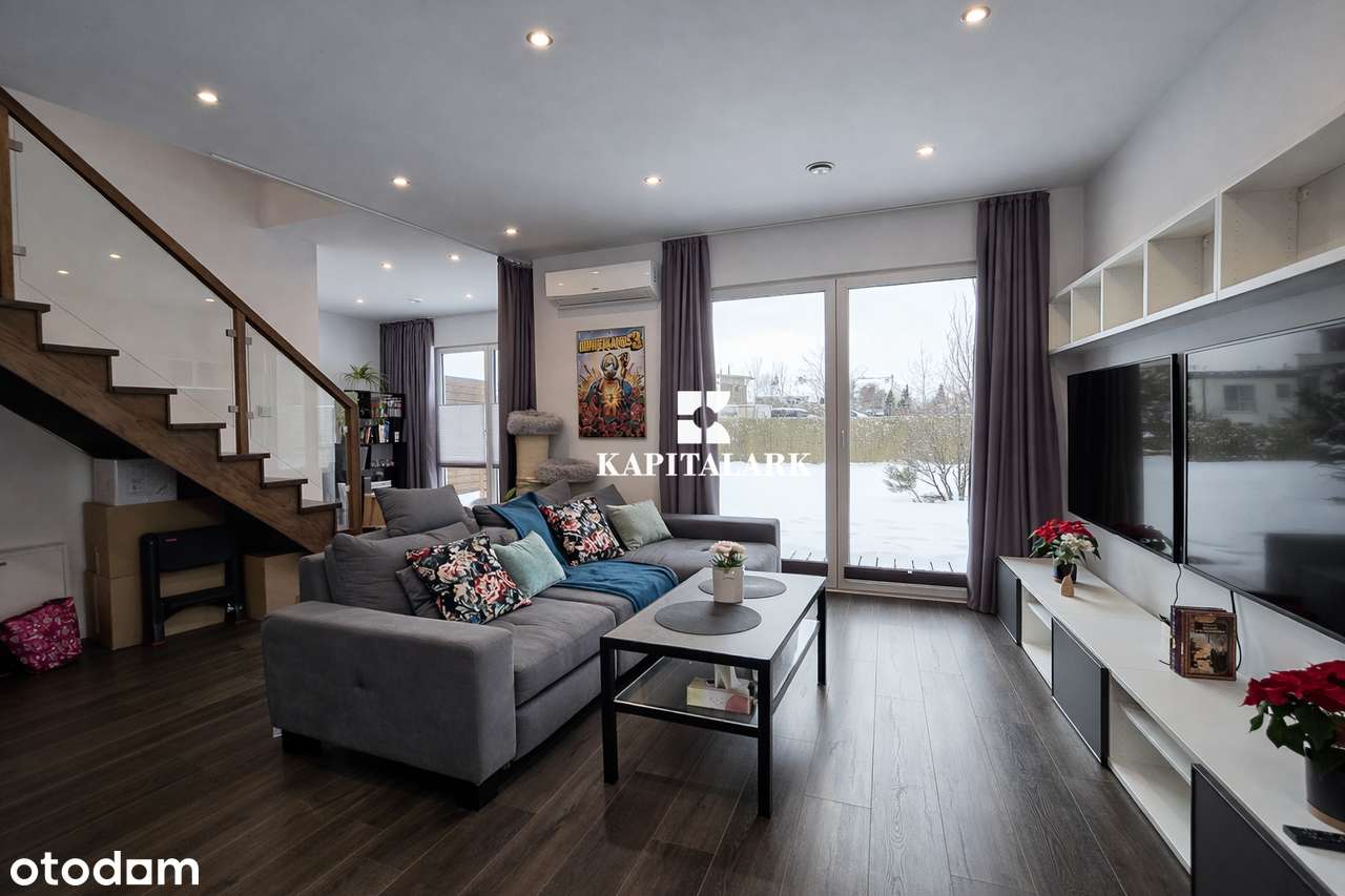 Dom pasywny z 4 miejscami parkingowymi | Duży ogród z tarasem | Jasny-8