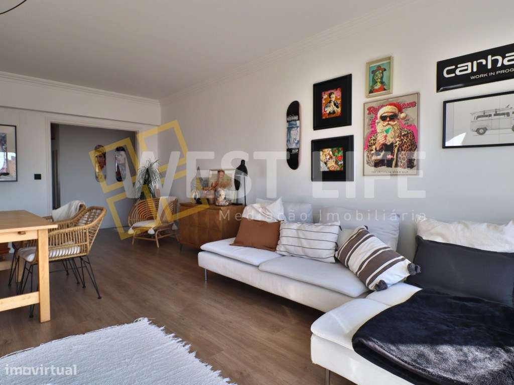 Apartamento T2 com VISTA MAR - excelente localização a apenas 5 min... - Grande imagem: 4/23