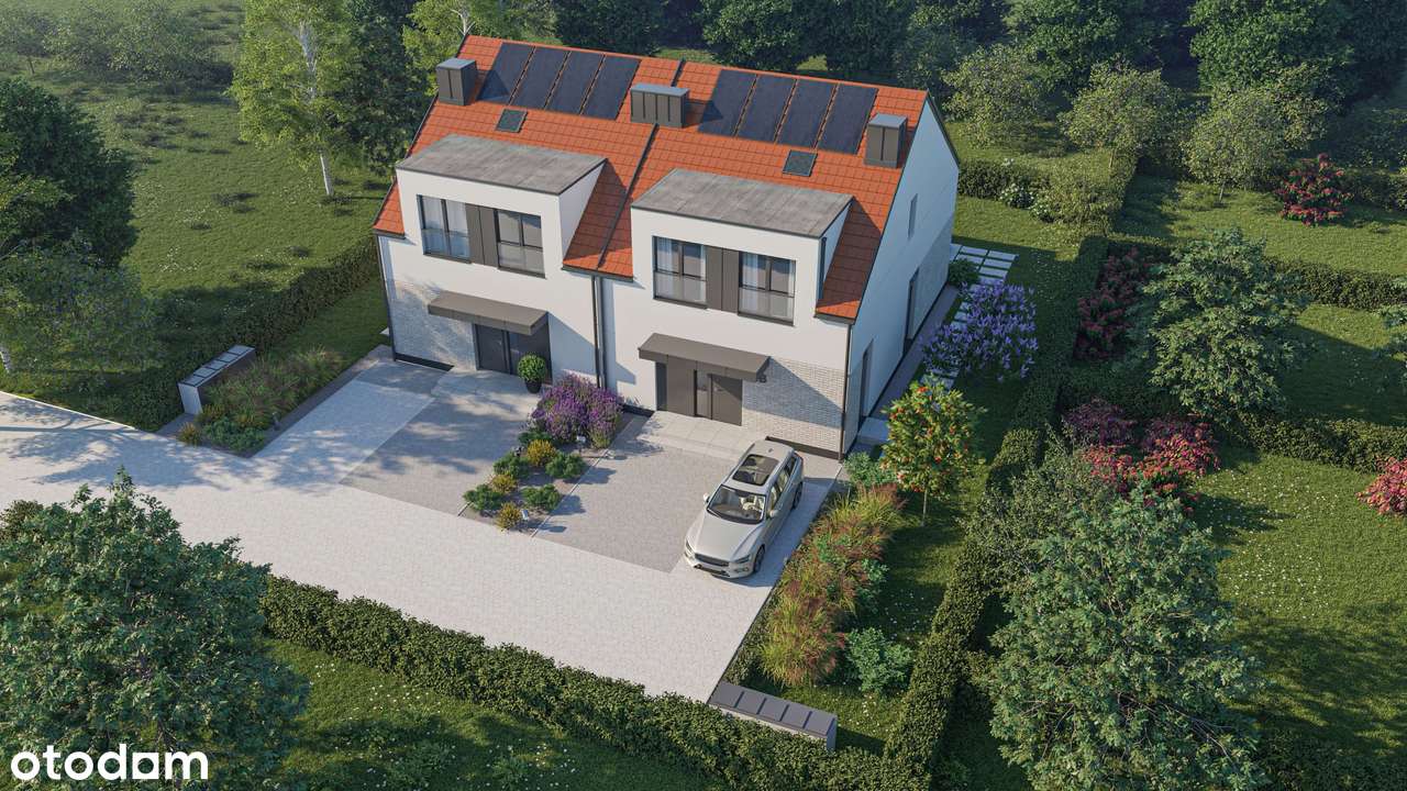 Nowoczesny dom w zabudowie bliźniaczej – Brodzka 75, Wrocław - Pełny obrazek: 5/7