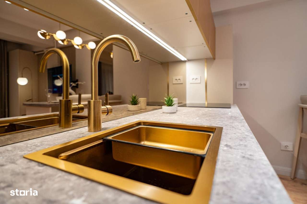 STUDIO | 1 CAMERA | PIPERA | IVORY | ROND OMV | NOU | LUX | PRET + TVA - Imagine principală: 2/14