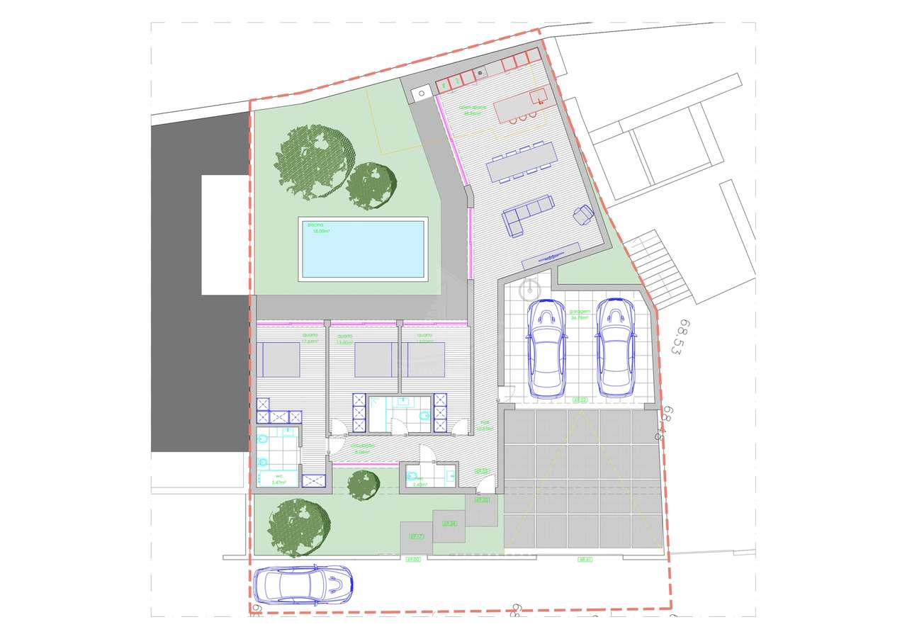 Moradia Térrea com Piscina-9