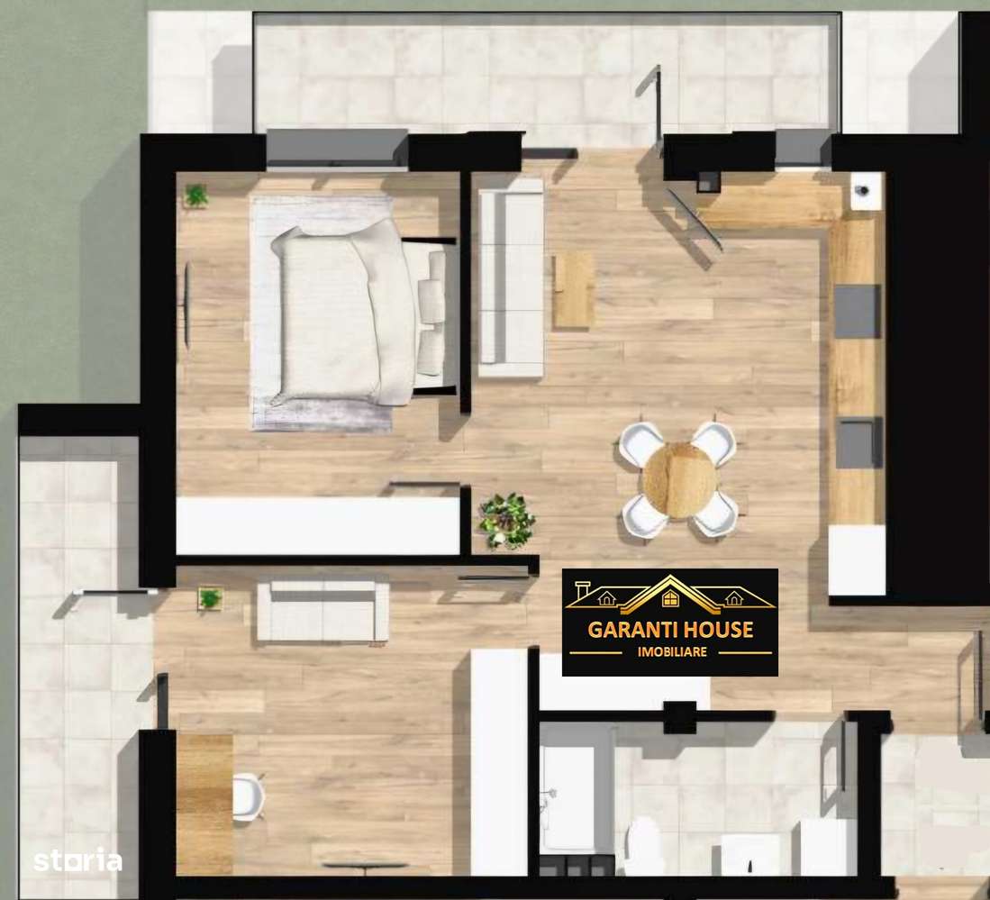 Comision 0%, Bloc nou, apartamente cu 3 camere, de la 73 211€ + TVA - Imagine principală: 4/4