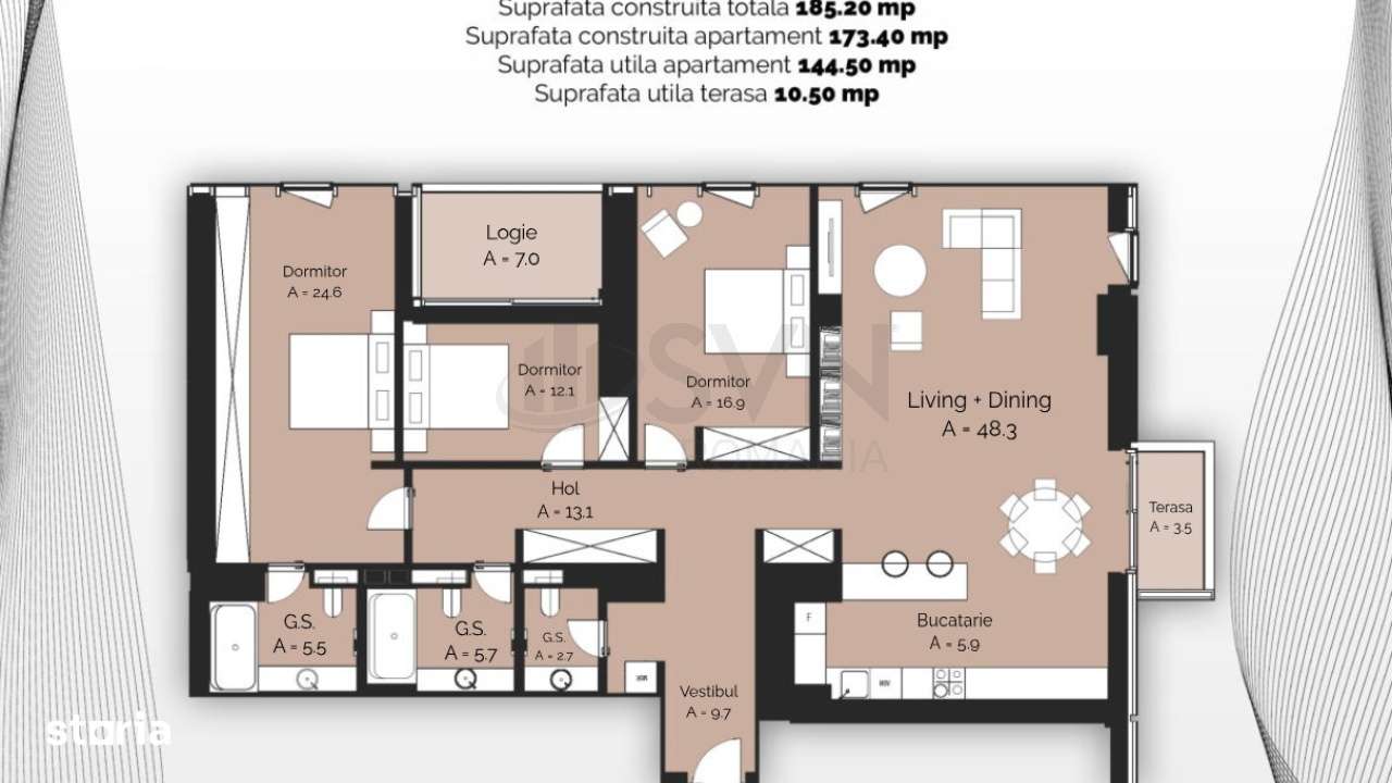 Apartament 4 camere l High End l Padurea Baneasa l Cortina