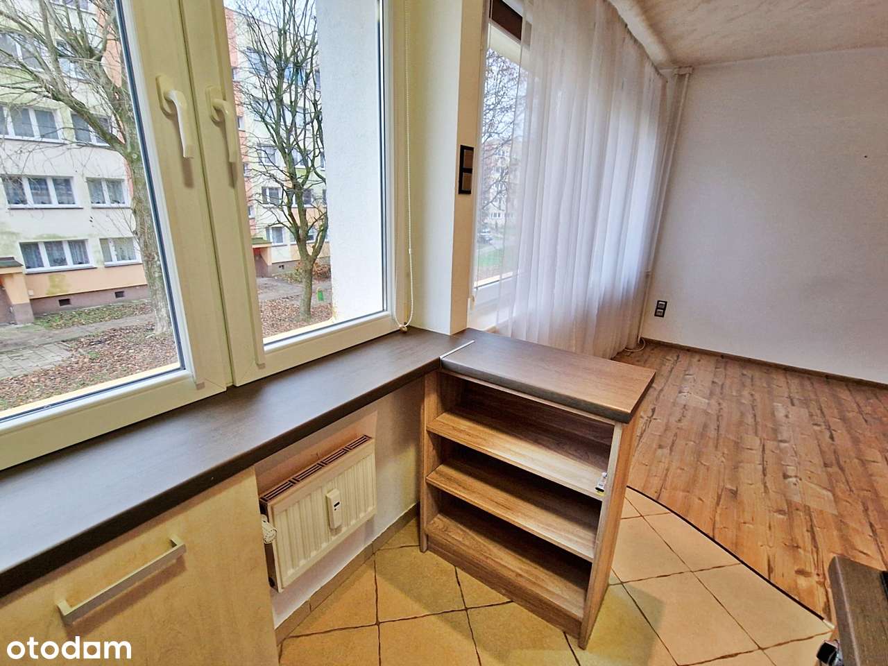 Ładne 2 pokojowe, I piętro, wyposażona kuchnia ze sprzętem. - Pełny obrazek: 4/14