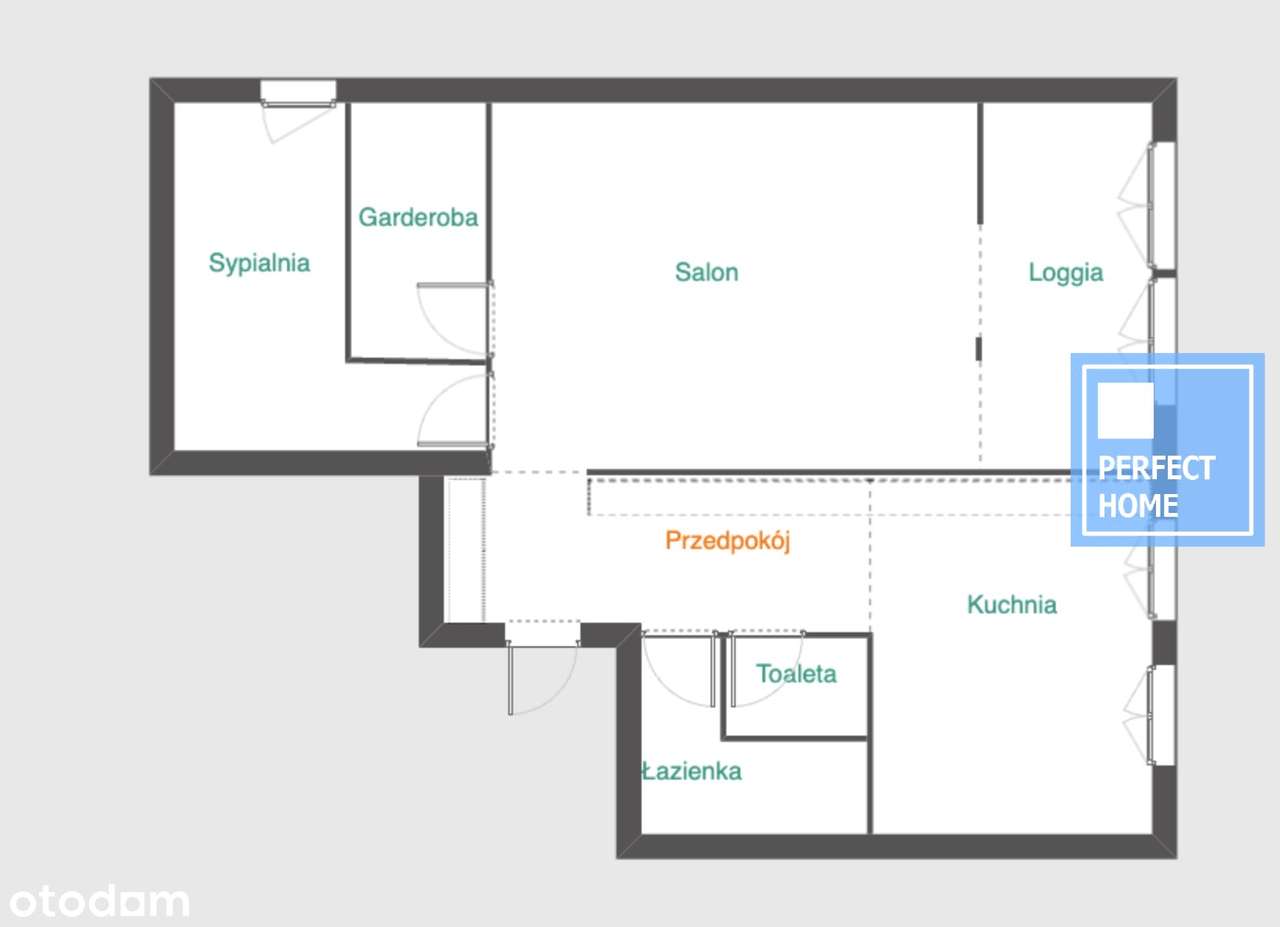 Dwupokojowy apartament - gotowy do wprowadzenia-19