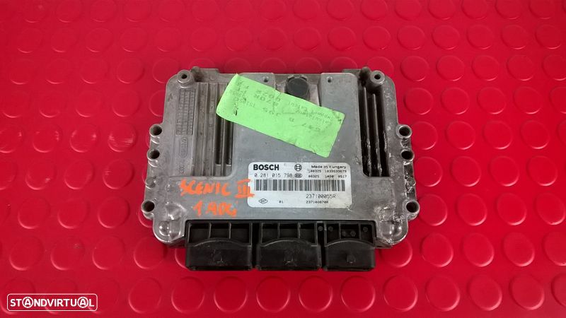 Centralina do Motor - 237100055R / 237100870R / 0281015798 [Renault Scenic III] - 1