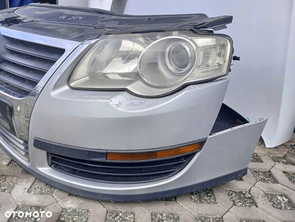 PRZÓD KOMPLETNY VW PASSAT B6 SREBRNY LA7W - 4