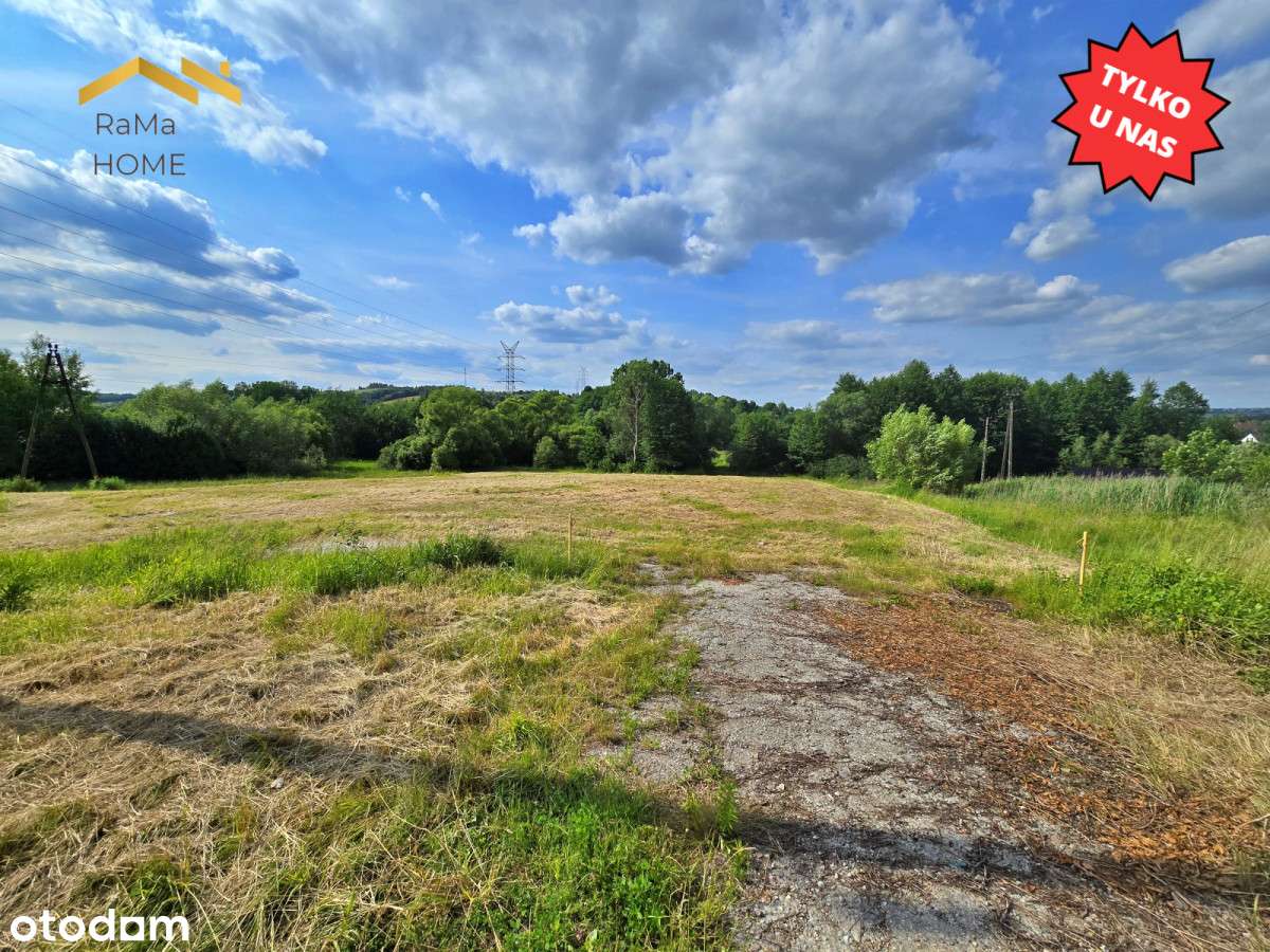 Działka usługowa 7000m2 , wjazd z drogi powiatowej