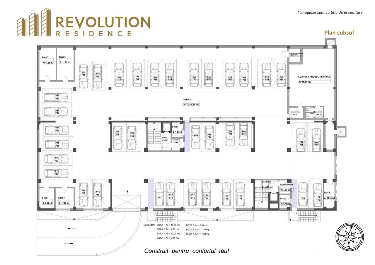 NEW! Apartamente 1, 2, si 3 camere - Vasile Alecsandri 72E, Baia Mare - Imagine principală: 5/12