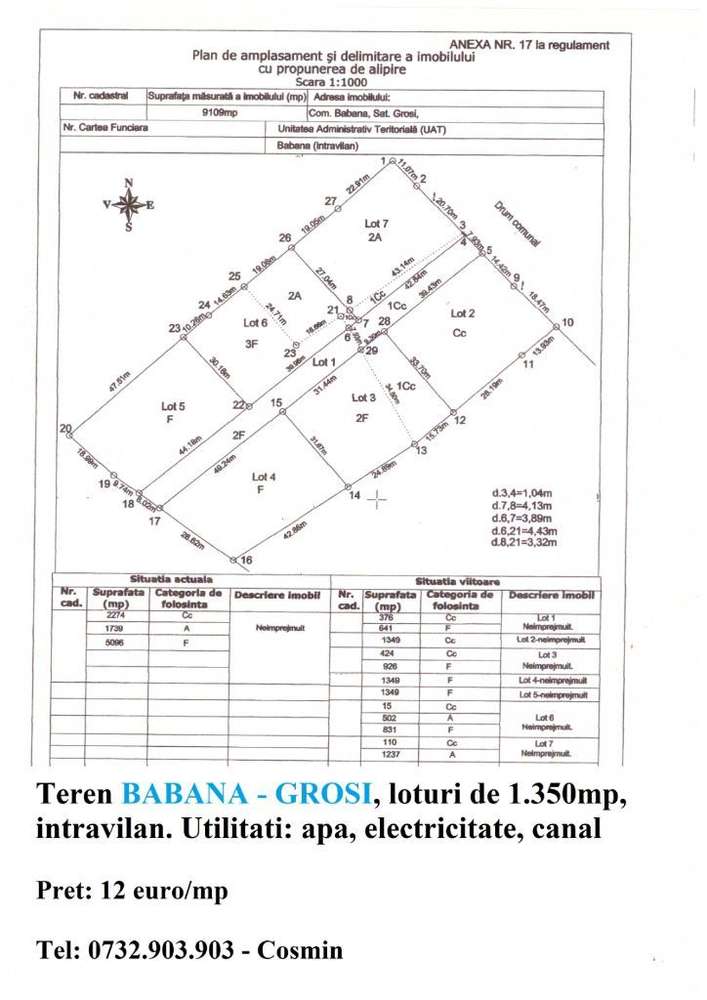 Terenuri Babana diverse suprafete - Imagine principală: 2/4