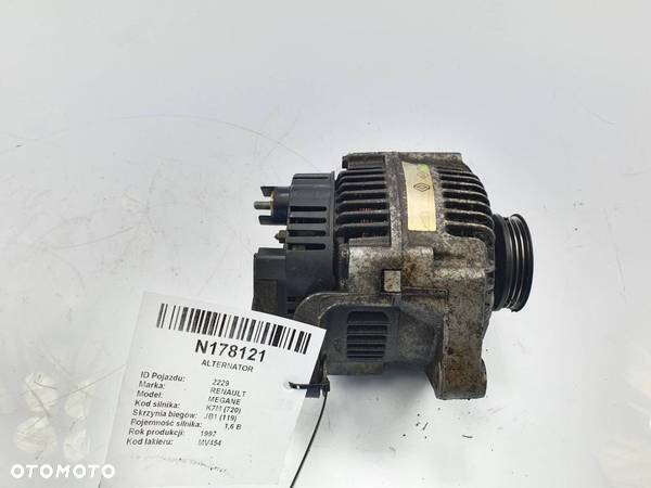 ALTERNATOR RENAULT MEGANE 2541942A - 5