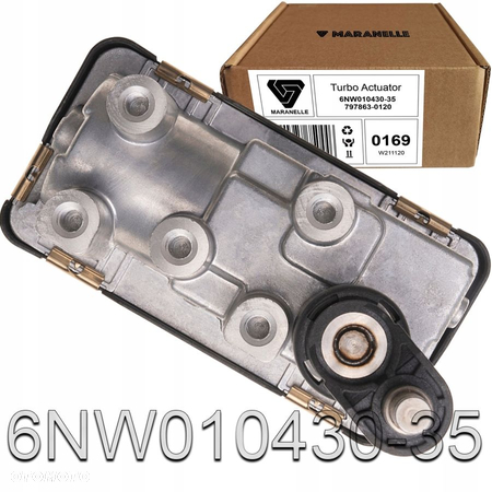 Nastawnik sterownik 6NW010430-35 turbiny BMW: 1, 2, 3, 4, 5, X3, X4 - 2.0 - 3