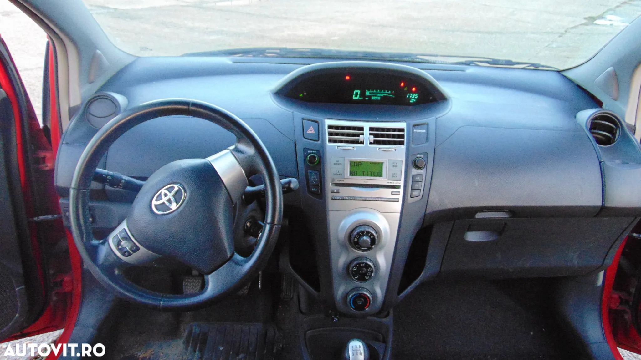 Plansa bord cu airbaguri centuri modul airbaguri Toyota Yaris 2005-2010 - 1