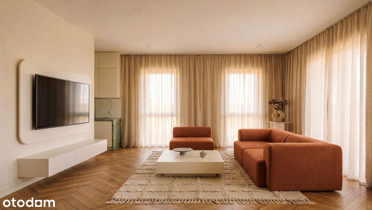 2-pok. 44 m² + balkon, Pogodne Puck