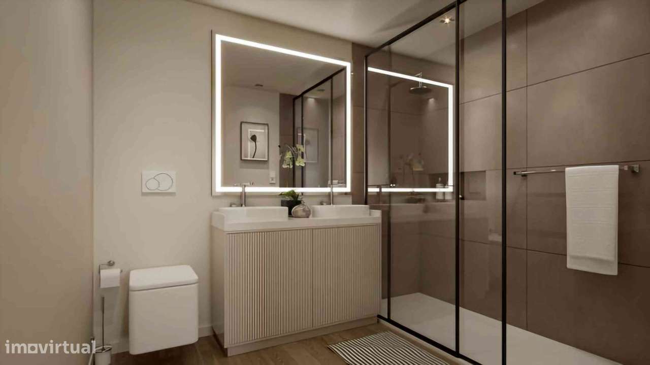 Apartamento T3 NOVO – 2.º Andar – SÉ, Braga - Grande imagem: 5/18