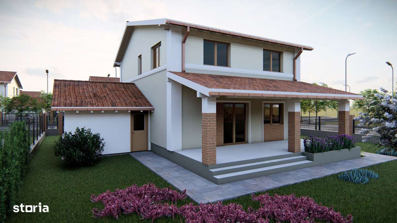 Casă individuală, P+1, 126mp, garaj, 589mp teren, Cartierul Primaverii - Imagine principală: 5/20