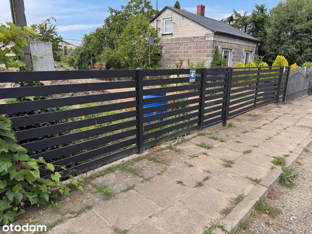 Działka z rozpoczętą budową , media prąd ,woda + materiał - Pełny obrazek: 4/13