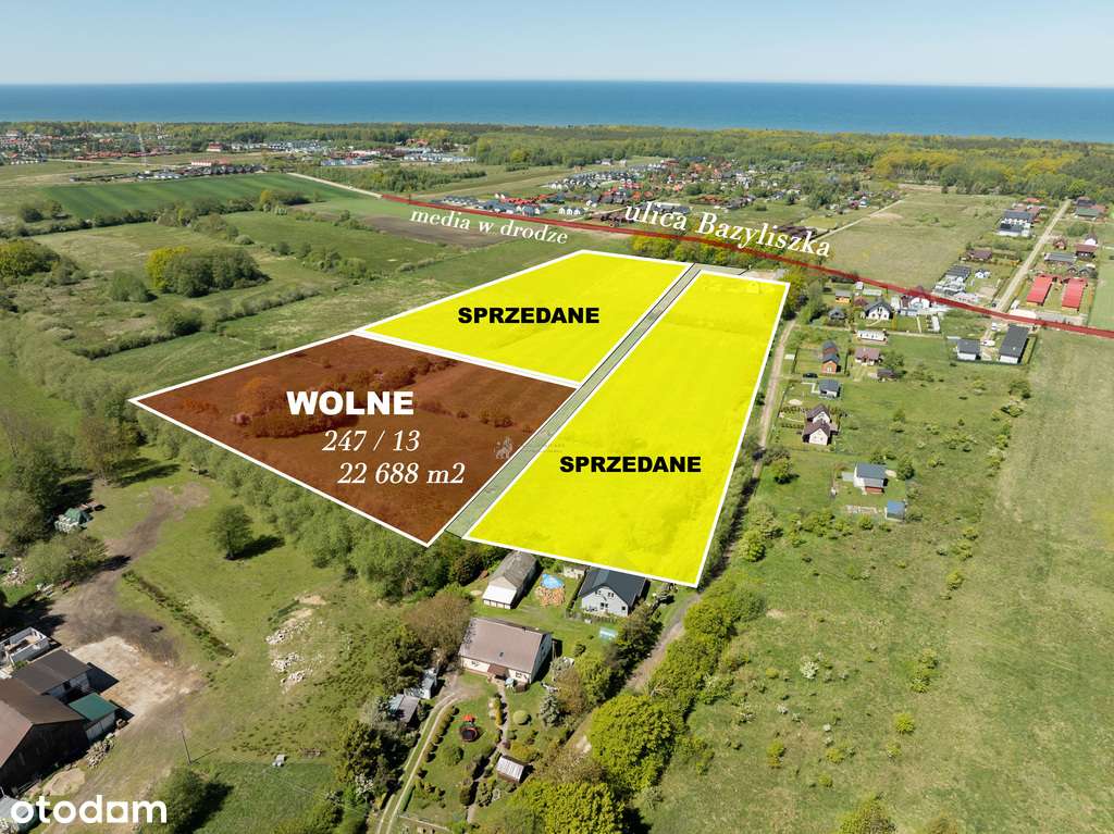 Działki Rusinowo - Pod hotelarstwo i rekreacje-0