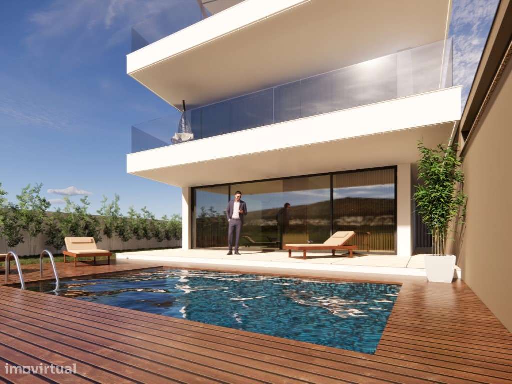 Moradia Independente T3+1 de Luxo c/ Piscina e Vista Mar | Aguda, V...-6