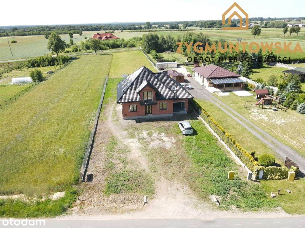 Dom pod Opocznem w stanie dewelop. z poddaszem-1