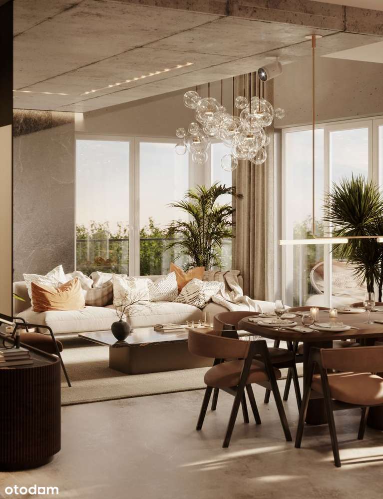 Dwupoziomowy luksusowy apartament z tarasem-3