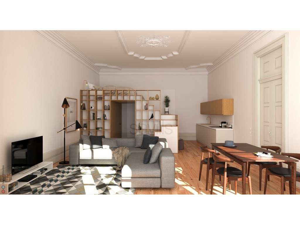 Apartamento T0 Renovado Porto