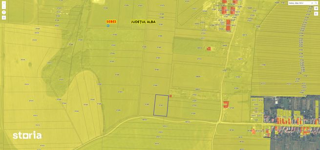 Teren extravilan de vânzare – 4.900 mp, str. Ion Creangă, Sebeș, Alba.-4