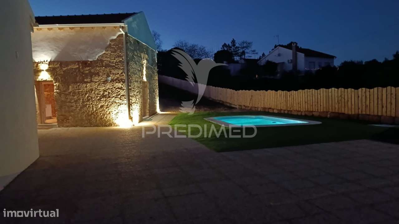 Moradia Restaurada de Estilo Rústico-Contemporâneo com Anexo, Pisci... - Grande imagem: 5/28