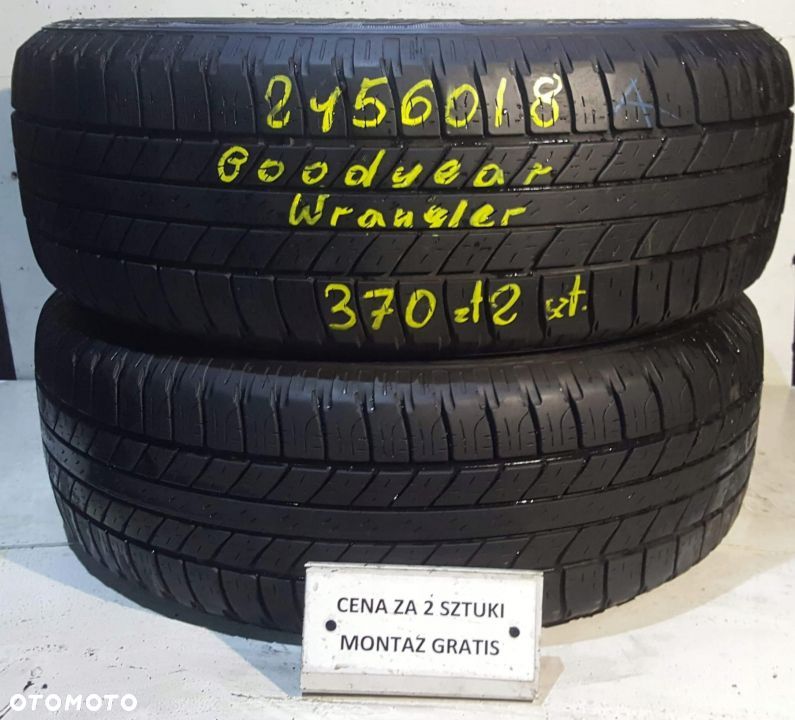 245/60/18 cena za 2 szt. letnie* Goodyear WA-wa centrum - 1