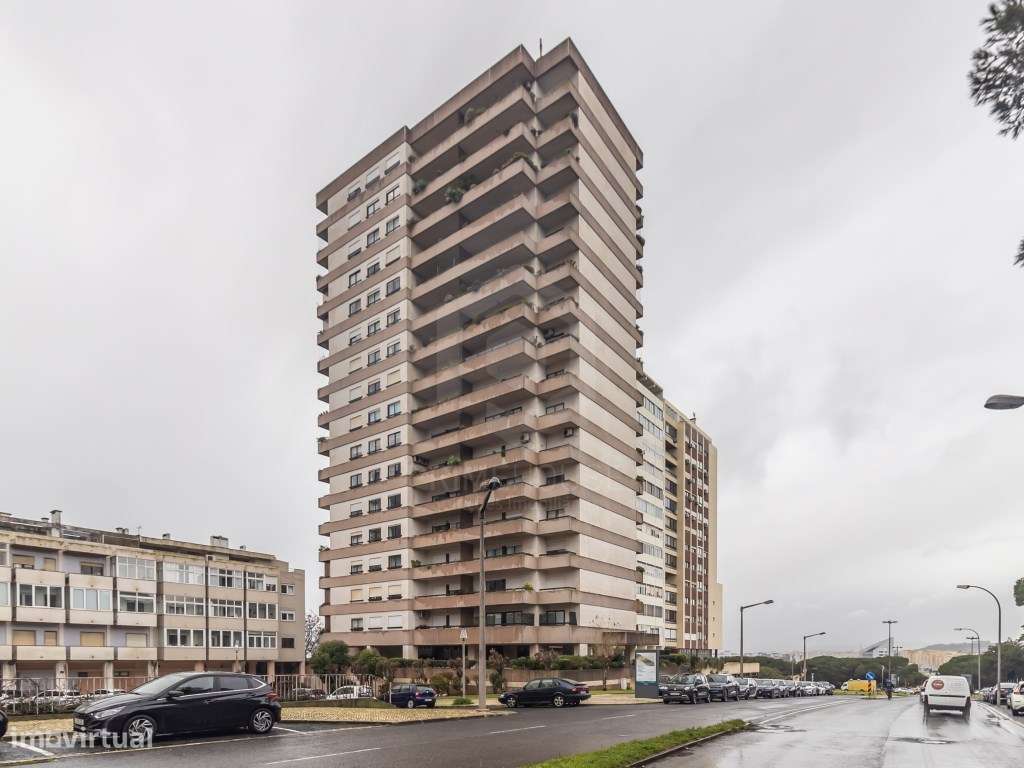 Apartamento T2 numa das Torres do Restelo. - Grande imagem: 3/49