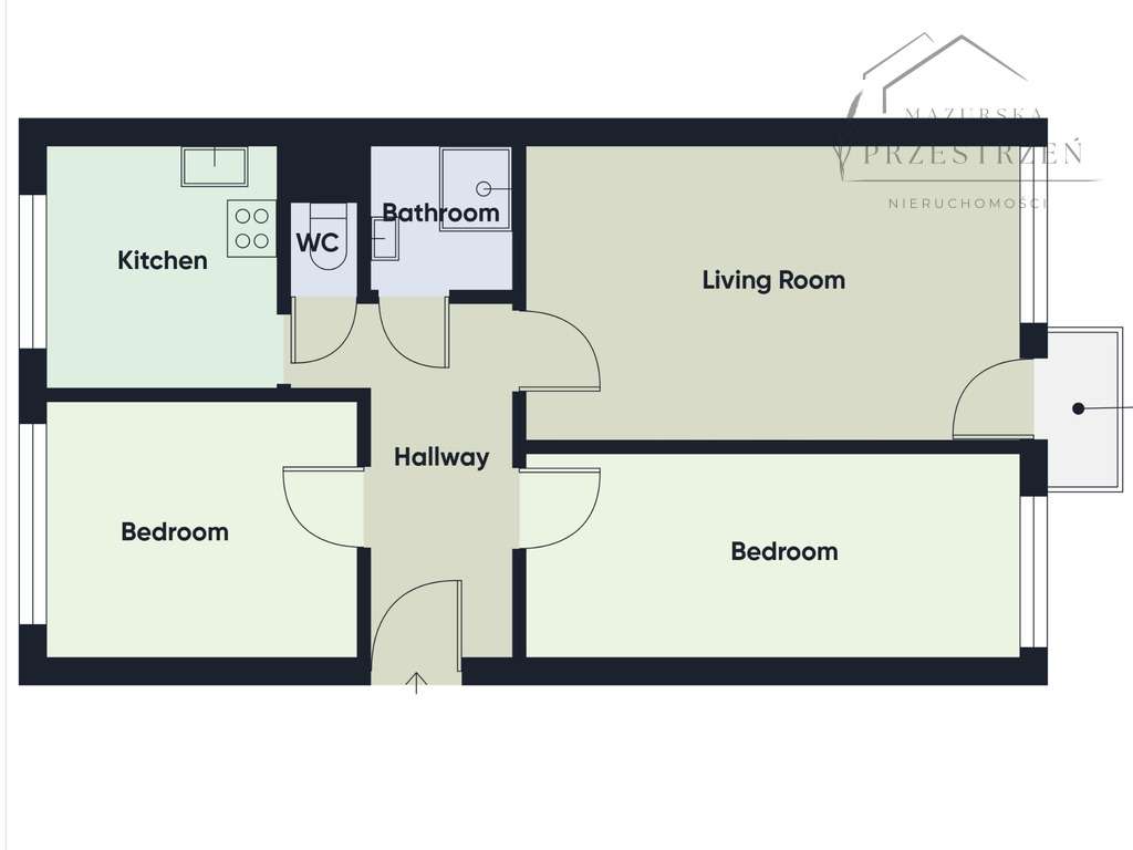 3 pokoje z balkonem i klimatyzacją - Kilińskiego-9