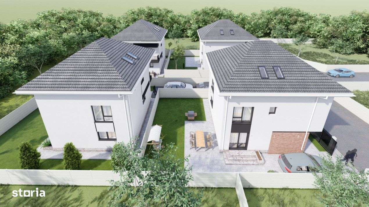 Vanzare Casa/Vila P+1+M Bragadiru-Celofibrei Ansamblu id nr 40 - Imagine principală: 4/14