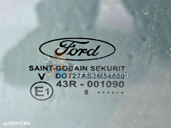 Geam usa stanga spate Ford S-Max 1 [Fabr 2006-2010] OEM - 2