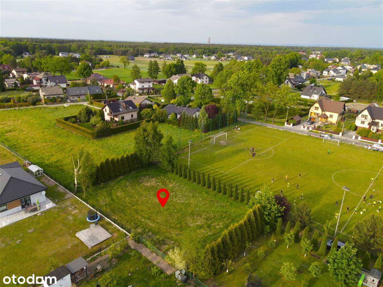 Działka na sprzedaż – Frydek, gmina Miedźna, powiat pszczyński-3