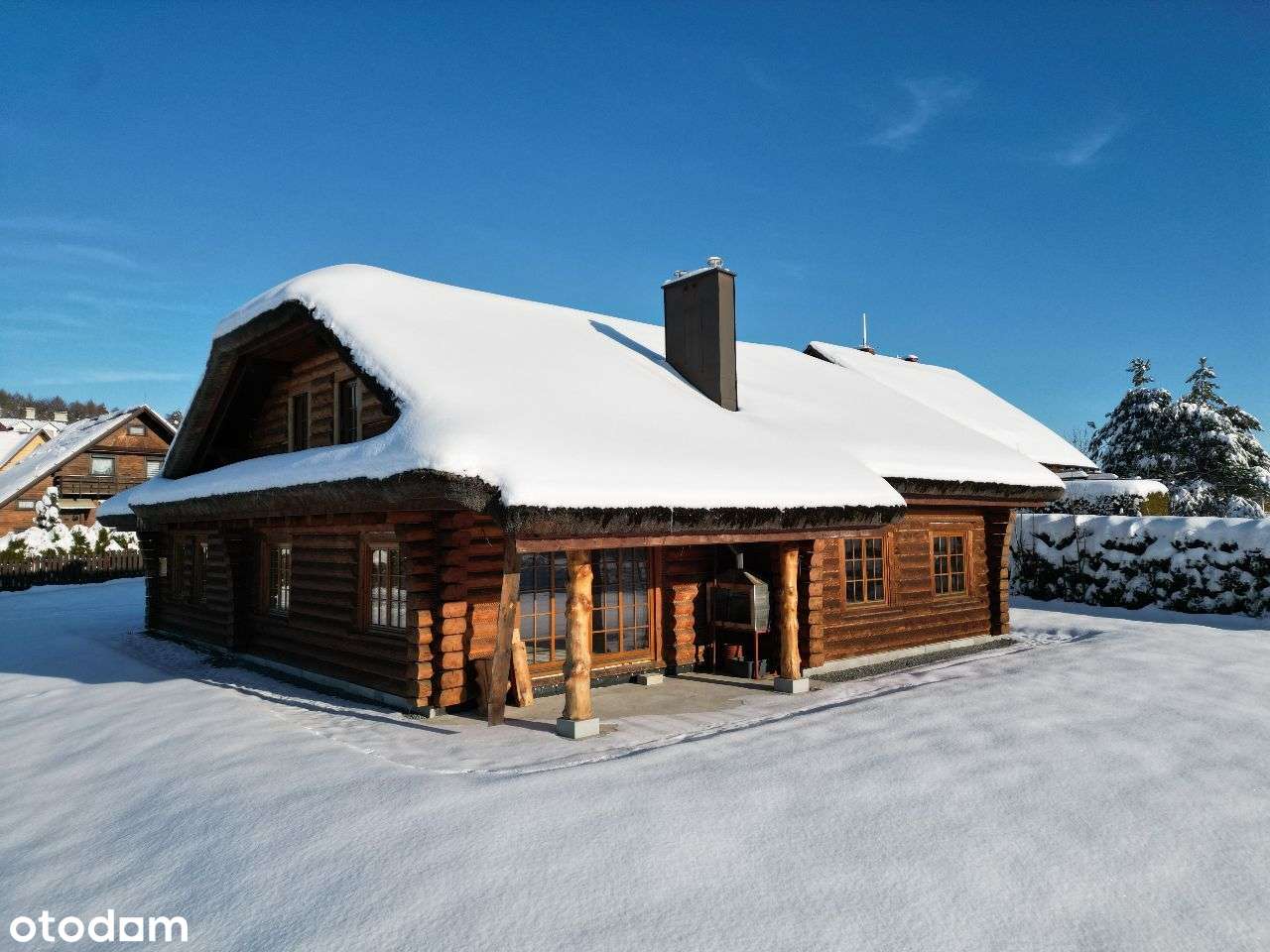 Piękny dom z bali (nowy) - Pełny obrazek: 5/12