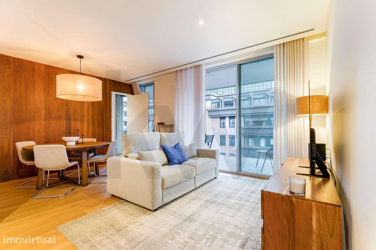 T2 no Amoreiras Residence | Mobilado, com Garagem, Varanda e Arrecadaç - Grande imagem: 5/26