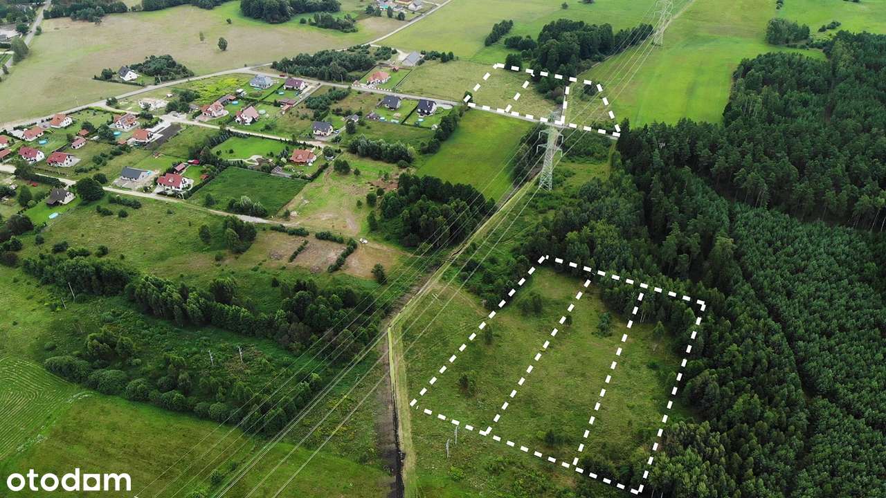 Urokliwe działki w otoczeniu pól, łąk i lasów (Media w drodze gminnej)-10