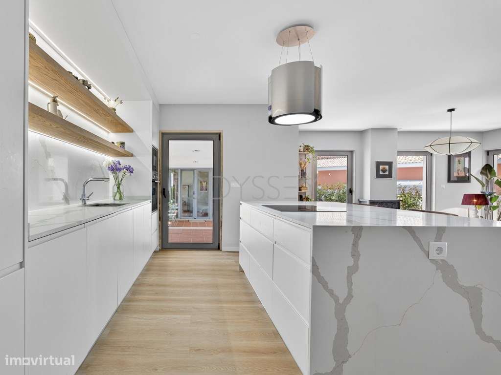 Villa entre litoral e campo com vista mar perto da Ericeira-12