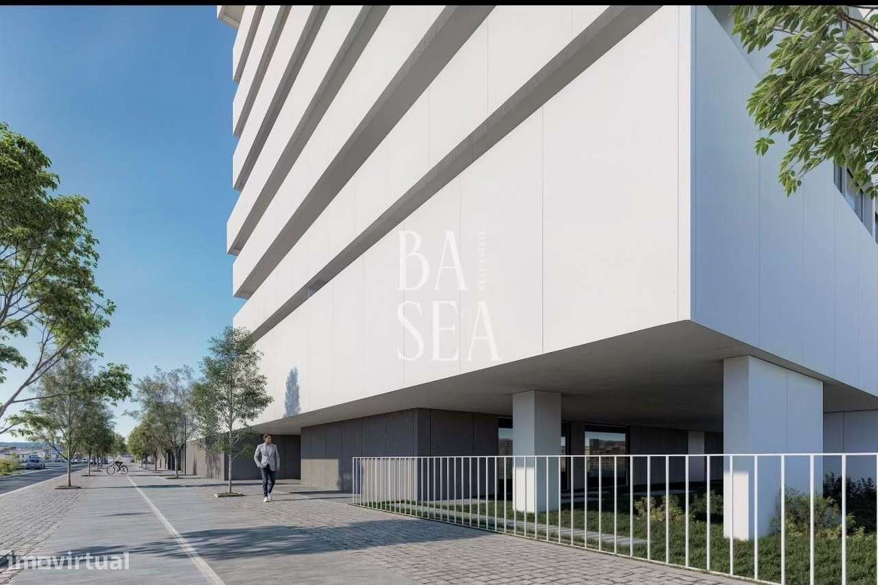 Apartamento T1 novo em condomínio com piscina em Ramalde Porto-12