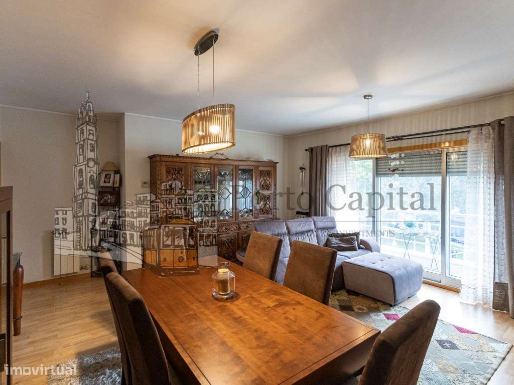 T3 com garagem e varanda no coração de Matosinhos - Grande imagem: 5/46