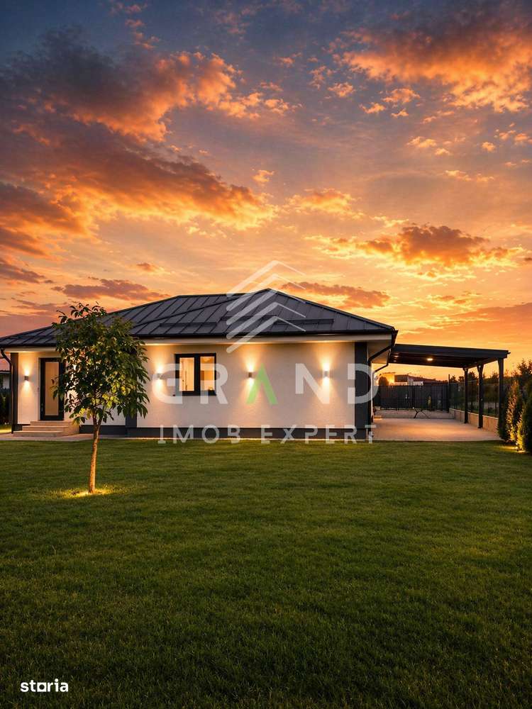 CASA MODERNA DE VANZARE IN TURENI | 147 MP | TEREN 805 MP | UTILITATI