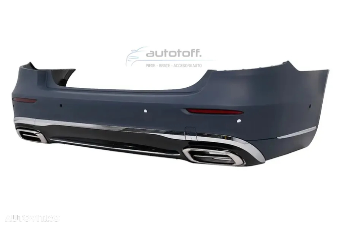 Pachet exterior compatibil cu Mercedes E-Class W212 (2009-2012) Conversie la Facelift MBH Design - 11