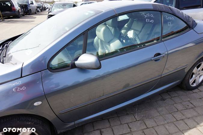 DRZWI PRZEDNIE LEWE 307 CC CABRIO EZWD  SZARY PEUGEOT 2003-2008 - 1