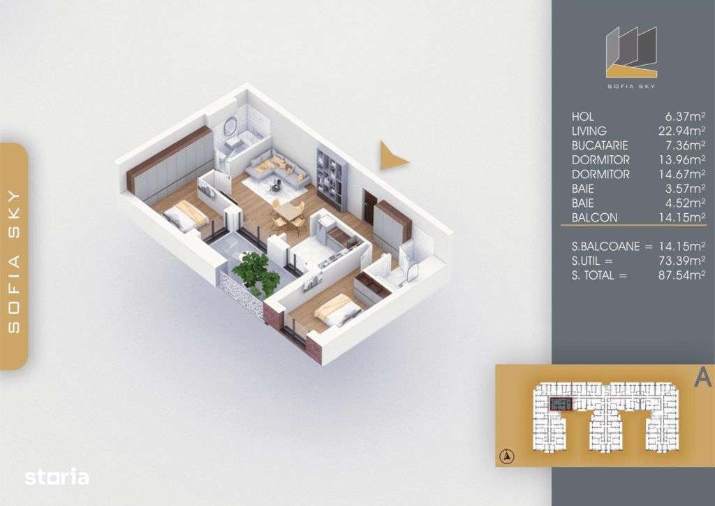 Apartament 3 camere SUPERB,Finalizat,Metrou Nicolae Teclu 8min - Imagine principală: 4/7