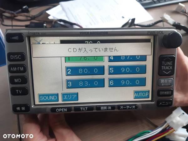 RADIO NAWIGACJA TOYOTA PREVIA II TARAGO ESTIMA - 5