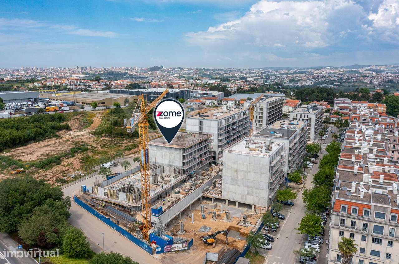 T2 +1 Novo, com Varanda, Garagem e Acabamentos Gama Alta – Gaia-11
